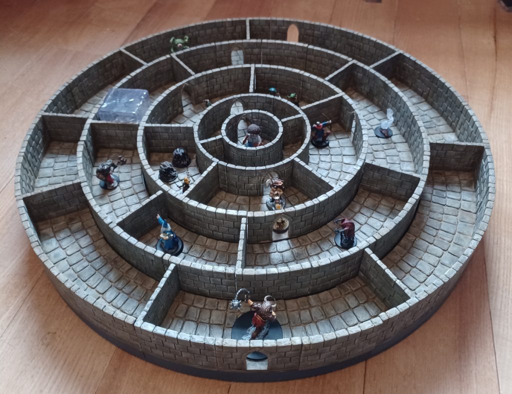 the 3d printable revolving labyrinth